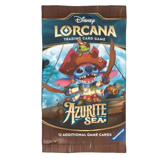 Disney Lorcana Azurite Sea Booster Pack