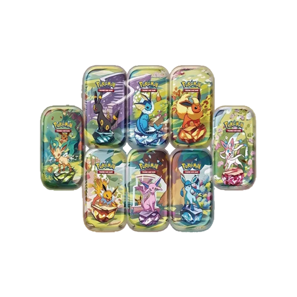 Pokémon Prismatic Evolutions Mini Tin