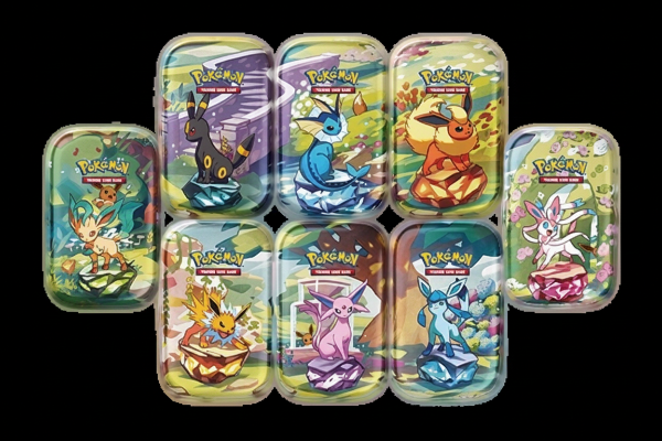 Pokémon Prismatic Evolutions Mini Tin