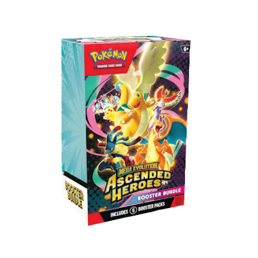 Pokemon Ascended Heroes Booster Bundle [KUN LIVE ÅPNING]