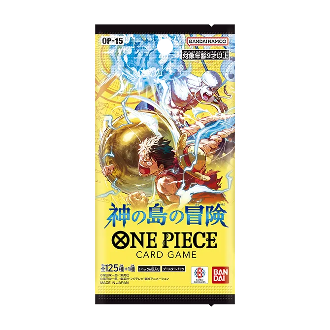 ONE PIECE BOOSTER PACK - ADVENTURE ON KAMI'S ISLAND - [OP-15][Japansk]