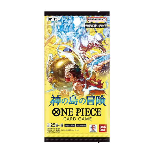 ONE PIECE BOOSTER PACK - ADVENTURE ON KAMI'S ISLAND - [OP-15][Japansk]