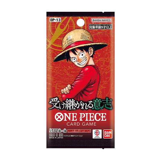 ONE PIECE BOOSTER PACK -CARRYING ON HIS WILL- [OP-13][Japansk]