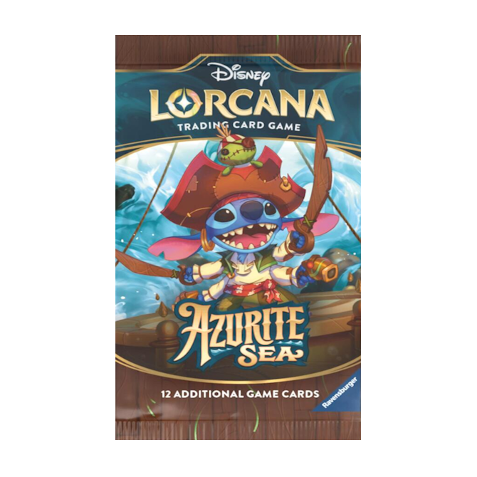 Disney Lorcana Azurite Sea Booster Pack