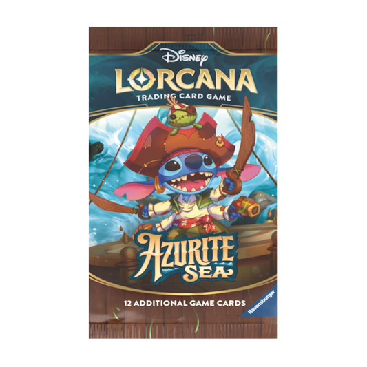 Disney Lorcana Azurite Sea Booster Pack