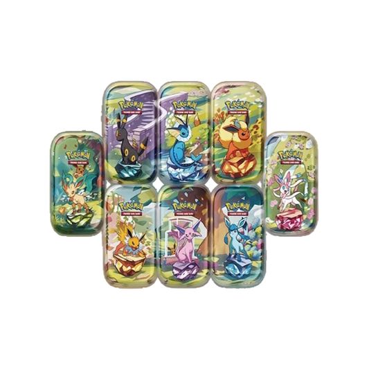 Pokémon Prismatic Evolutions Mini Tin