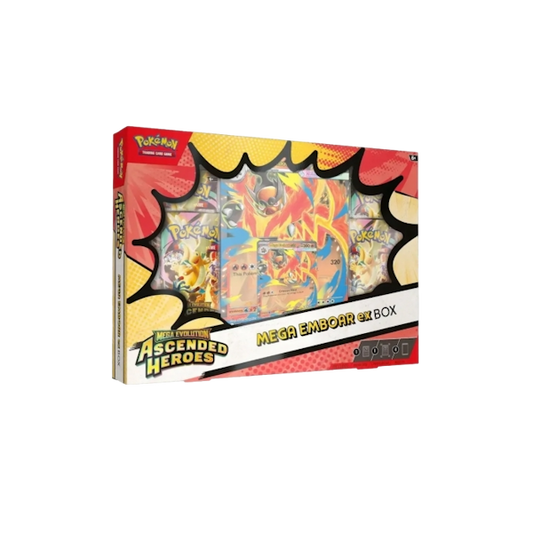 Pokémon Ascended Heroes Mega Emboar EX Box