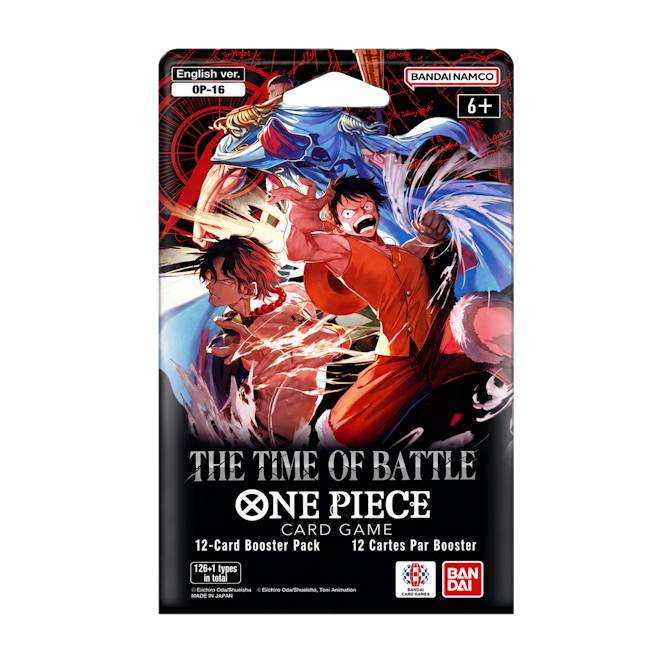 ONE PIECE SLEEVED BOOSTER PACK - THE TIME OF BATTLE - [OP-16][Engelsk]