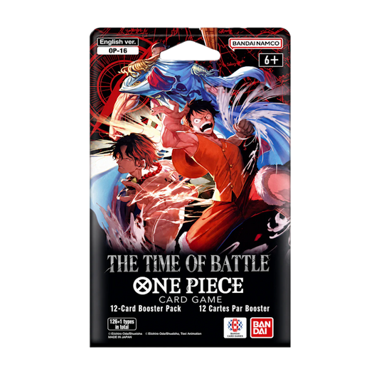 ONE PIECE SLEEVED BOOSTER PACK - THE TIME OF BATTLE - [OP-16][Engelsk]