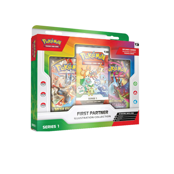 Pokémon First Partner Illustration Collection – Serie 1
