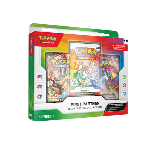 Pokémon First Partner Illustration Collection – Serie 1