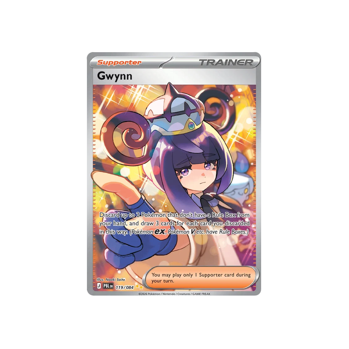Gwynn #119 Pitch Black