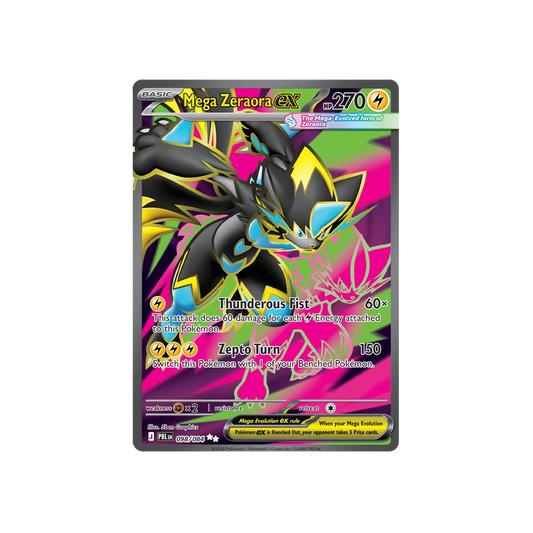 Mega Zeraora ex #98 Pitch Black