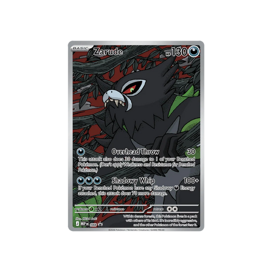 Zarude Mega Evolution #88 Black Star Promos