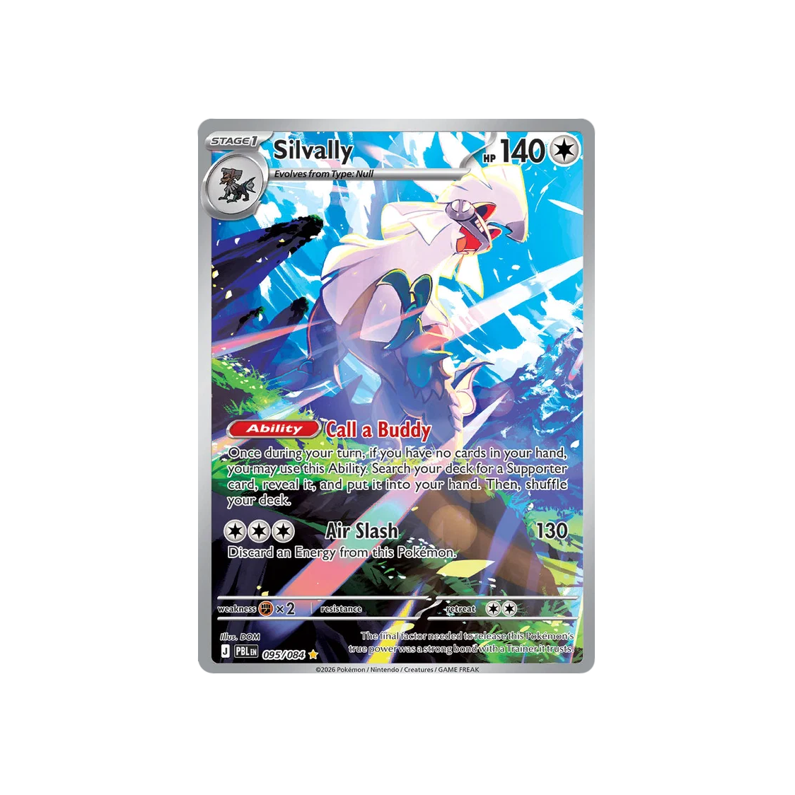 Silvally #95 Pitch Black