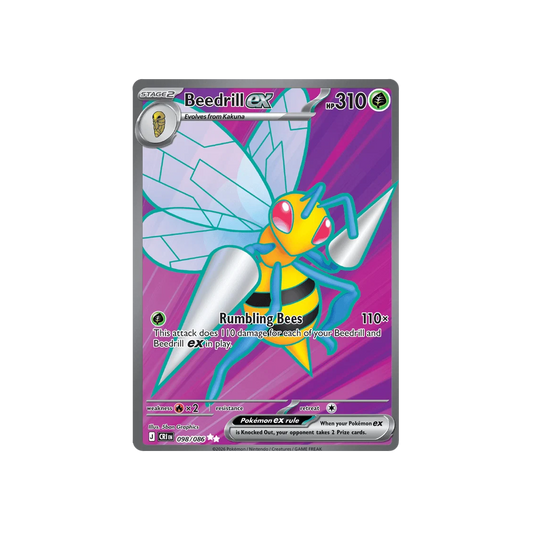 Beedrill ex #98 Chaos Rising