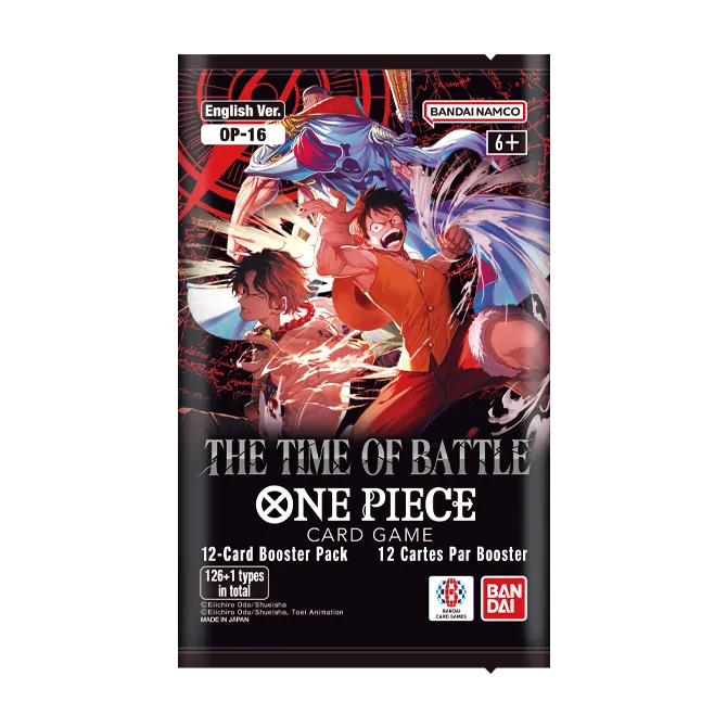 ONE PIECE BOOSTER PACK- THE TIME OF BATTLE - [OP-16][Engelsk]