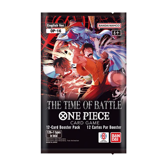 ONE PIECE BOOSTER PACK- THE TIME OF BATTLE - [OP-16][Engelsk]