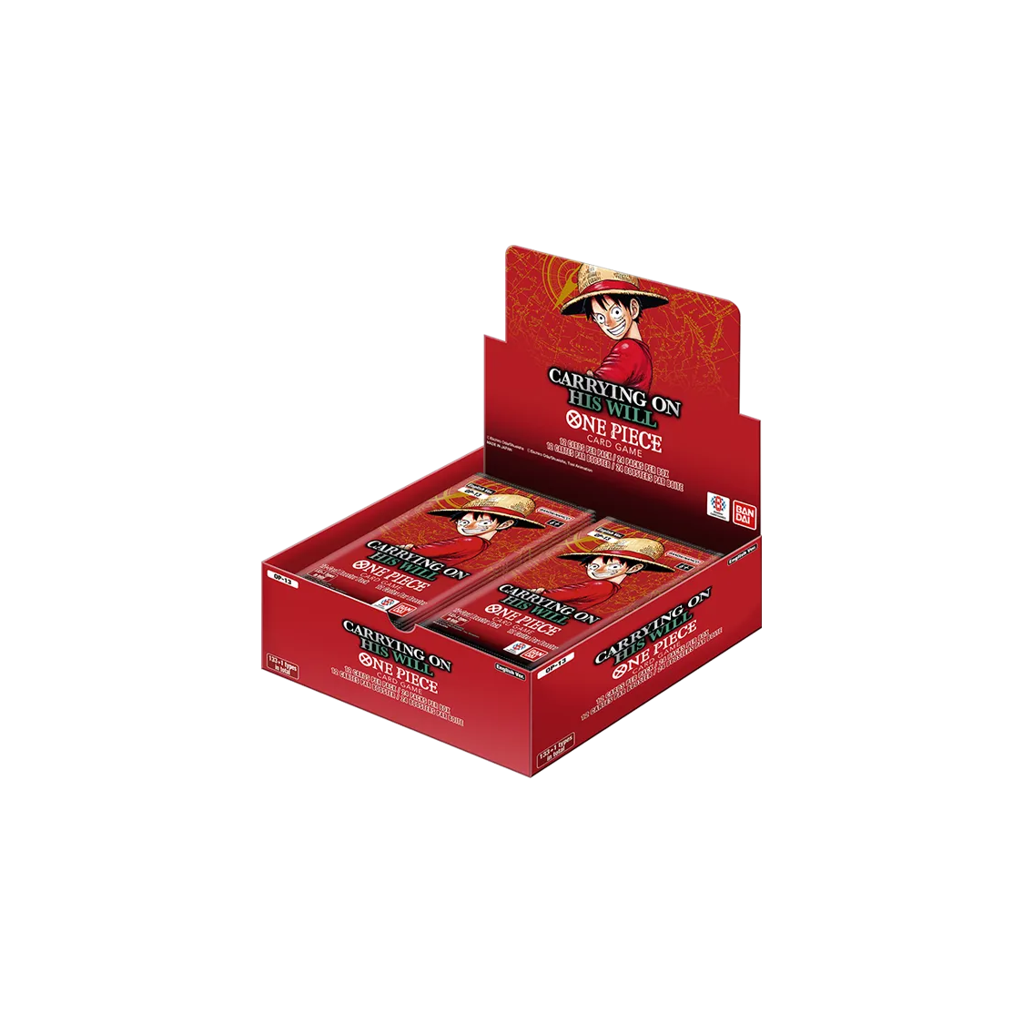 BOX BREAK - ONE PIECE BOOSTER BOX - CARRYING ON HIS WILL - [OP-13][Engelsk]
