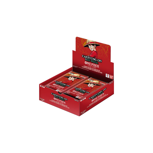 BOX BREAK - ONE PIECE BOOSTER BOX - CARRYING ON HIS WILL - [OP-13][Engelsk]